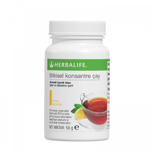 herbalife ürünleri Herbalife Bitkisel Konsantre Çay 50gr - Limon Aromalı