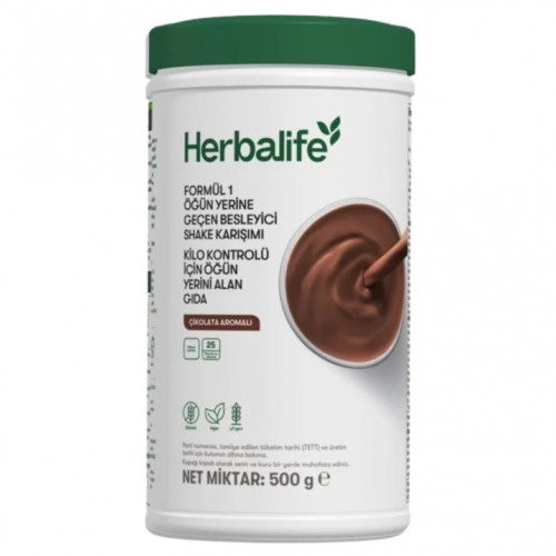 herbalife ürünleri Herbalife Formül 1 Shake Çikolata Aromalı